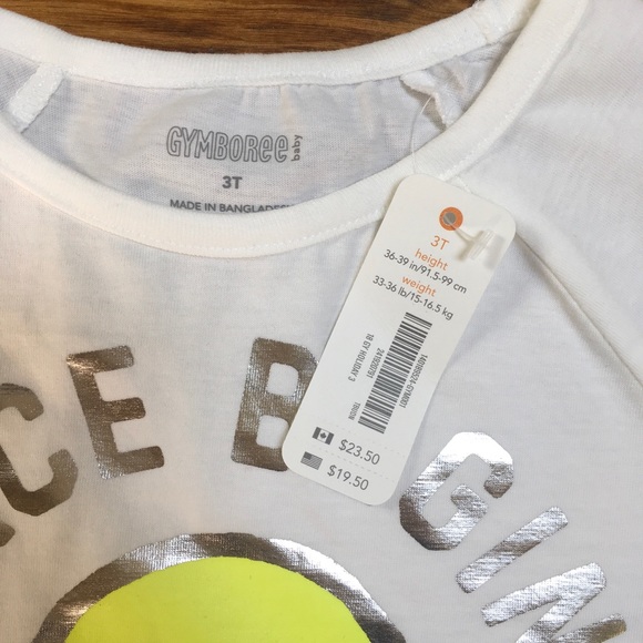 NWT Gymboree Girls Long Sleeve T-shirt and Joggers - Picture 4 of 5